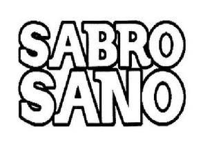 SABRO SANO trademark