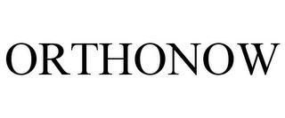 ORTHONOW trademark