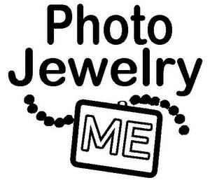 PHOTO JEWELRY ME trademark