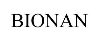 BIONAN trademark