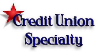 CREDIT UNION SPECIALTY trademark