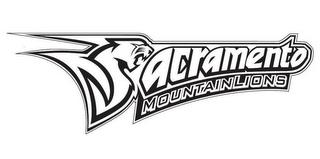 SACRAMENTO MOUNTAIN LIONS trademark