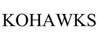 KOHAWKS trademark