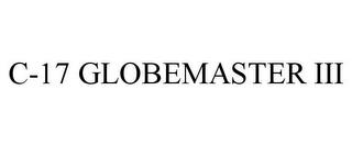 C-17 GLOBEMASTER III trademark