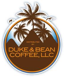 DISTRIBUTED BY DUKE & BEAN COFFEE, LLC trademark