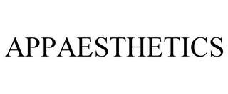 APPAESTHETICS trademark