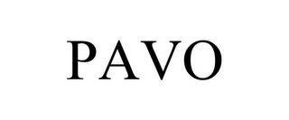 PAVO trademark