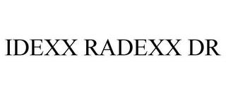 IDEXX RADEXX DR trademark