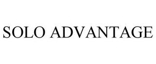 SOLO ADVANTAGE trademark