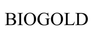 BIOGOLD trademark