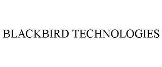 BLACKBIRD TECHNOLOGIES trademark