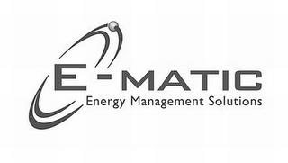 E-MATIC ENERGY MANAGEMENT SOLUTIONS trademark