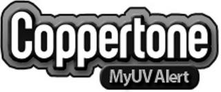 COPPERTONE MYUV ALERT trademark