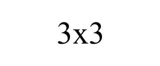 3X3 trademark