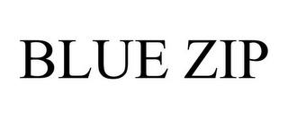 BLUE ZIP trademark