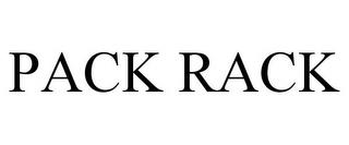 PACK RACK trademark