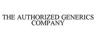 THE AUTHORIZED GENERICS COMPANY trademark