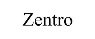 ZENTRO trademark