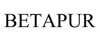 BETAPUR trademark