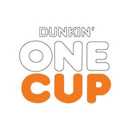 DUNKIN' ONE CUP trademark