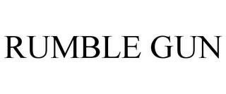 RUMBLE GUN trademark