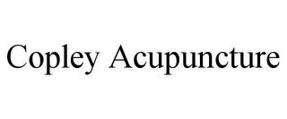 COPLEY ACUPUNCTURE trademark