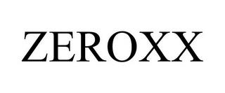 ZEROXX trademark