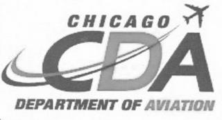 CDA CHICAGO DEPARTMENT OF AVIATION trademark