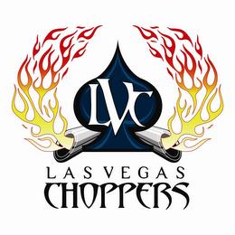 LVC LAS VEGAS CHOPPERS trademark