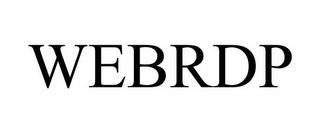 WEBRDP trademark