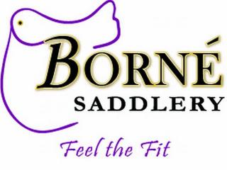 BORNÉ SADDLERY FEEL THE FIT trademark