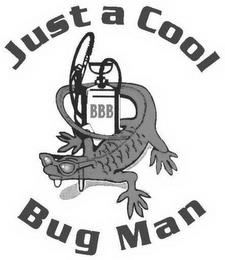 JUST A COOL BUG MAN BBB trademark