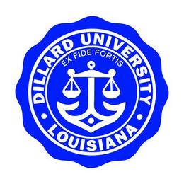 · DILLARD UNIVERSITY · LOUISIANA EX FIDE FORTIS trademark