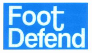 FOOT DEFEND trademark