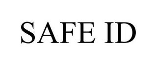 SAFE ID trademark