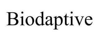 BIODAPTIVE trademark