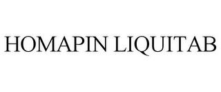 HOMAPIN LIQUITAB trademark