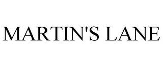 MARTIN'S LANE trademark