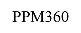 PPM360 trademark