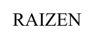 RAIZEN trademark