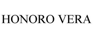 HONORO VERA trademark