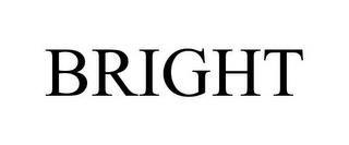 BRIGHT trademark