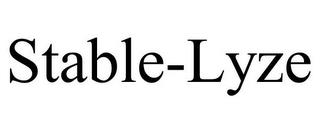 STABLE-LYZE trademark