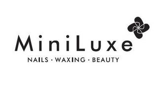 MINILUXE NAILS · WAXING · BEAUTY trademark