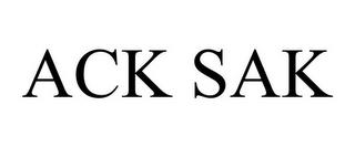 ACK SAK trademark