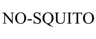 NO-SQUITO trademark