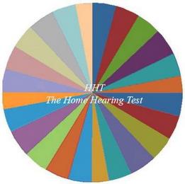 HHT THE HOME HEARING TEST trademark