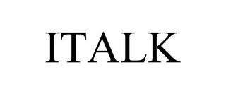 ITALK trademark