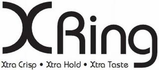 XRING XTRA CRISP · XTRA HOLD · XTRA TASTE trademark