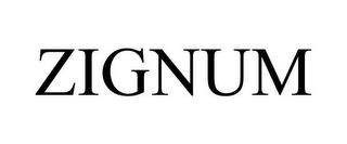 ZIGNUM trademark